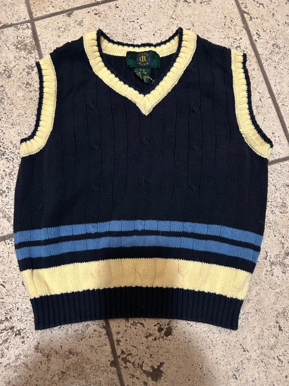 Club Room VINTAGE boys sweater vest